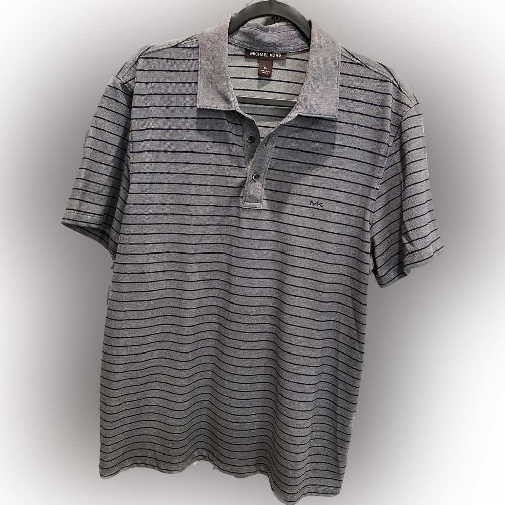 Michael Kors Collared Short Sleeve Golf Tee